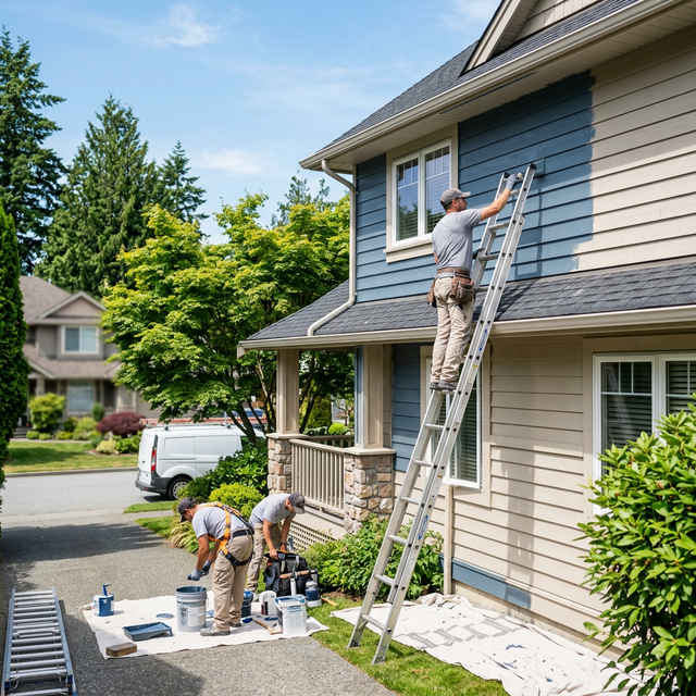Professional exterior painting service